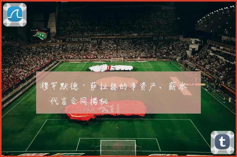 穆罕默德·萨拉赫的净资产、薪水和代言合同揭秘